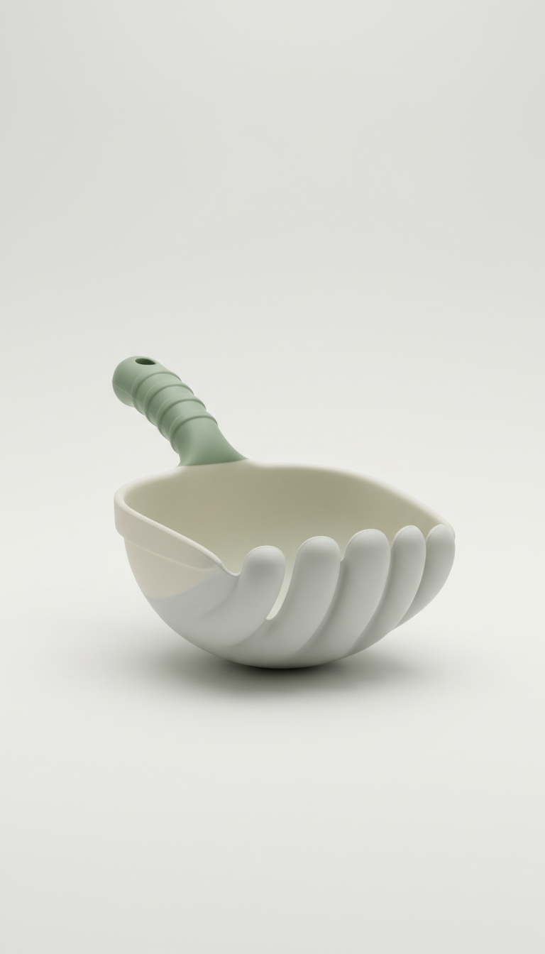 Flexible Soil Scoop for Indoor Pots